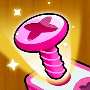 Screw Puzzle Nut Bolts gameplay screenshot - similar to Card Shuffle Sort