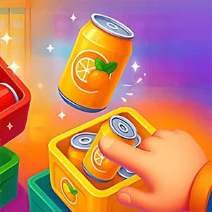 Cup Sorting Puzzle 3D gameplay screenshot - similar to Ancient Ore