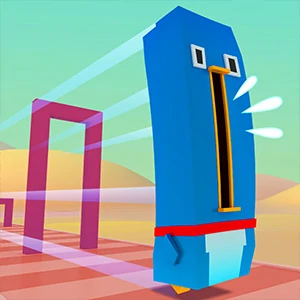 Screamals gameplay screenshot - similar to Run Pixie Run