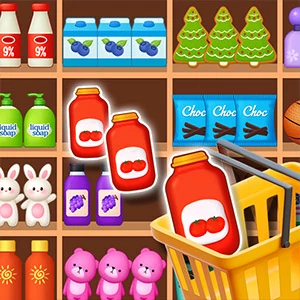 SORTSTORE gameplay screenshot - similar to Gobble