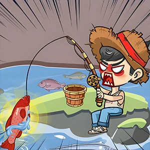 Fishing Life 2 gameplay screenshot - similar to Asteroid