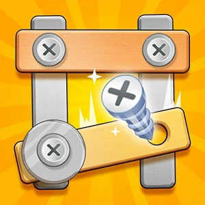 Screw Puzzle gameplay screenshot - similar to Knit Stack
