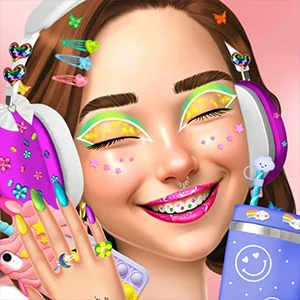 Cool Girl Aesthetics gameplay screenshot - similar to SORTSTORE