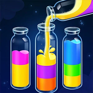 Water Drop Sort gameplay screenshot - similar to Galaxy Domination