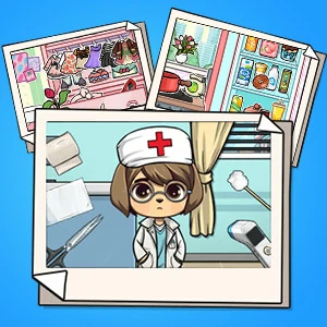 DIY Paper Doll Diary gameplay screenshot - similar to Candy Forest