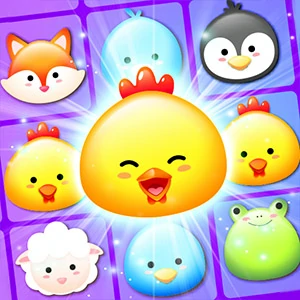 Jewel Pets Match gameplay screenshot - similar to Mini Train