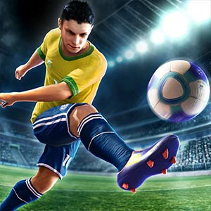 Rugby Kicks gameplay screenshot - similar to Auto Road