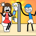 Thief Stick Puzzle Man Escape gameplay screenshot - similar to Stack The Log