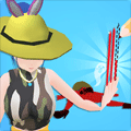 Draw Dance Battle gameplay screenshot - similar to Spikes-Ahead