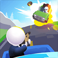 Happy Gunman gameplay screenshot - similar to Zoo Run