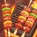 Food Game - Grill Sort gameplay screenshot - similar to Brain Teaser