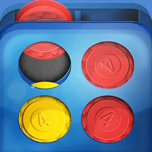 4 In A Row Classic gameplay screenshot - similar to Archero