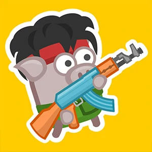 Bacon May Die gameplay screenshot - similar to CRAZY VAN