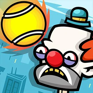 BaseballForClowns gameplay screenshot - similar to Descent