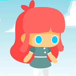 candy girl adventure gameplay screenshot - similar to Bump