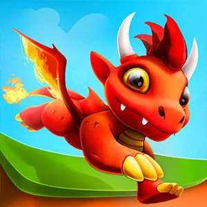 DragonLand gameplay screenshot - similar to Bikes Hill