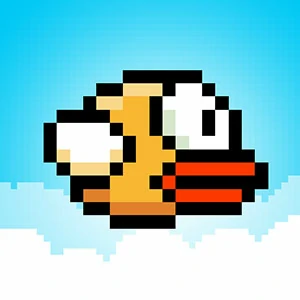 Flappy Bird gameplay screenshot - similar to Shoot Master
