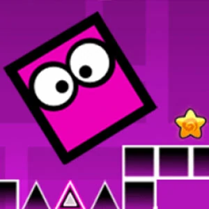 Geometry world neon gameplay screenshot - similar to Factory Inc