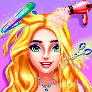 Hair Expert 2 gameplay screenshot - similar to Smiley Cubes