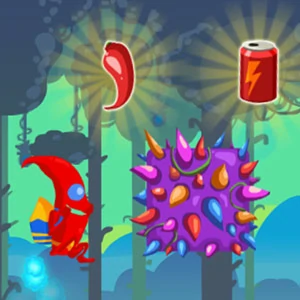 Hot Runner Pepper Run gameplay screenshot - similar to Knife Hit Up