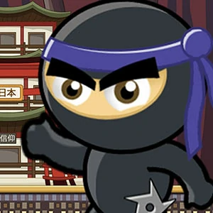 Ninja Vital Treasure gameplay screenshot - similar to Stickjet Challenge