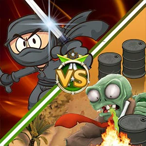 Ninjia Kid VS Zombies gameplay screenshot - similar to lostpyramid
