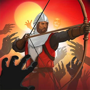 Medieval Defense Z gameplay screenshot - similar to Dash Rocket