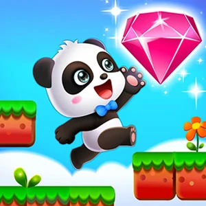 Panda Flash gameplay screenshot - similar to Traffic Command
