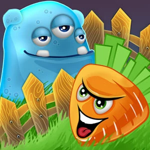 Plant Vs Monster gameplay screenshot - similar to Grow Up