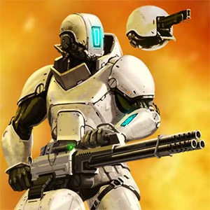 Robo Twins gameplay screenshot - similar to Shark io