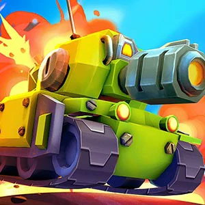 Tank Defender gameplay screenshot - similar to Bowmaster Tower Attack