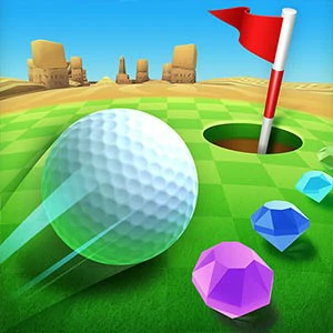 Tiny Golf World gameplay screenshot - similar to Panda