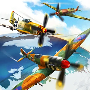 World War II gameplay screenshot - similar to Color Stack