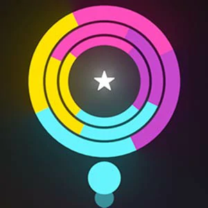 Neon Switch gameplay screenshot - similar to Sword Throw