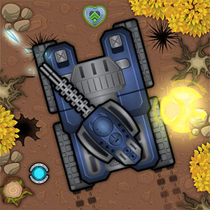 Tank Defender 2 gameplay screenshot - similar to Math Freak