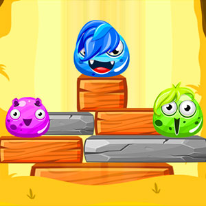 Monsters Up gameplay screenshot - similar to CrazyDunk