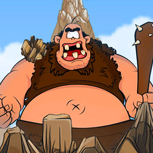 Cyclops Ruins gameplay screenshot - similar to Christmas Sweeper