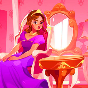 Cartoon Room gameplay screenshot - similar to Winding Road