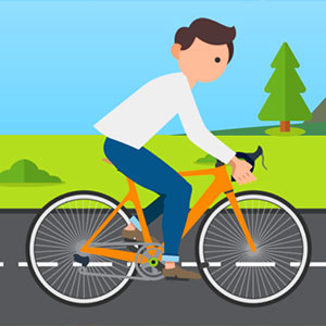 Bike Speed gameplay screenshot - similar to Toss the Turtle Online