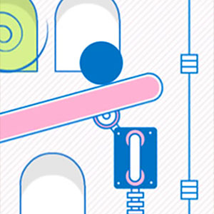 Elevator Ball gameplay screenshot - similar to Stacky Zoo