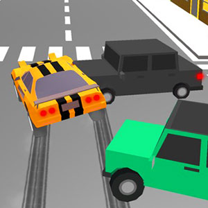 Traffic Car gameplay screenshot - similar to Castel