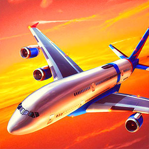 Flight Sim gameplay screenshot - similar to Pilot Training