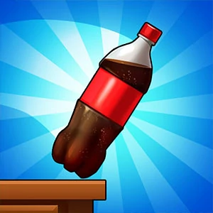 Juice Bottle Fast Jumps gameplay screenshot - similar to Crazy Ball 3D