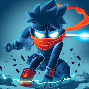 Running Ninja gameplay screenshot - similar to Dice Push