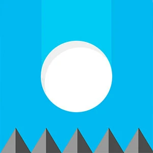 Don't Drop The White Ball gameplay screenshot - similar to The impossible Dash