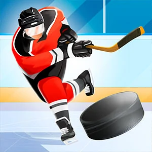 Hockey Shootout gameplay screenshot - similar to Tower Blast