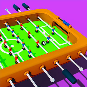 Foosball gameplay screenshot - similar to Sniper Attack