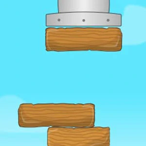 TrezeStacks gameplay screenshot - similar to Snake Attack