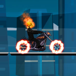 Knight Rider gameplay screenshot - similar to Tricky Road