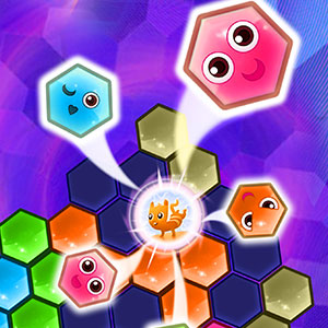 jelly hex puzzle gameplay screenshot - similar to Easter Rush